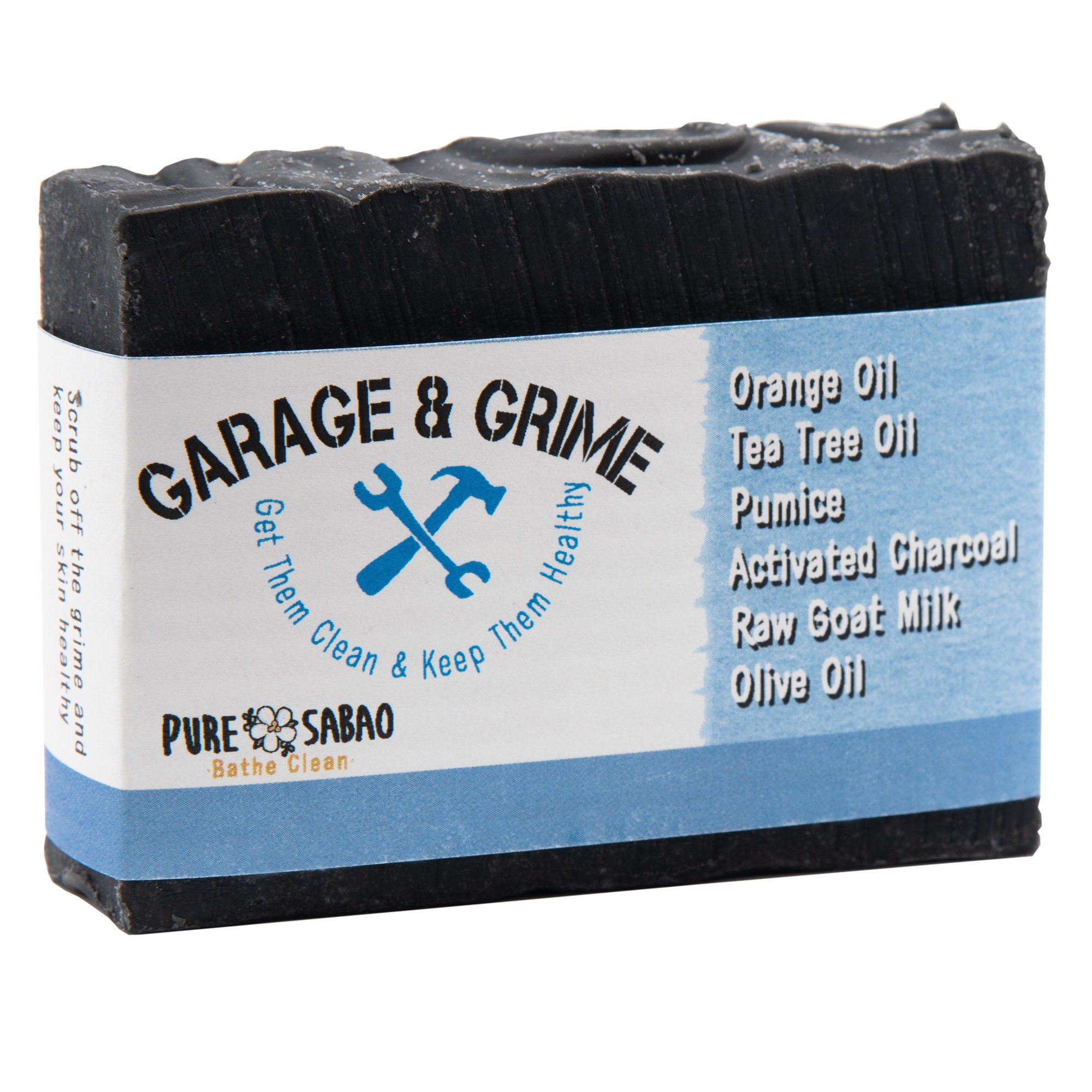 Garage & Grime Soap: Handmade Shea Butter Soap with Pumice