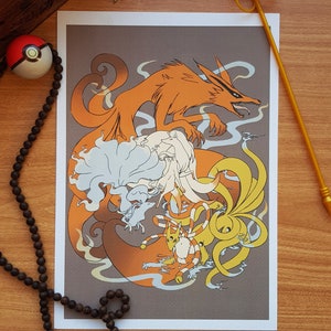 Kitsune Foxes