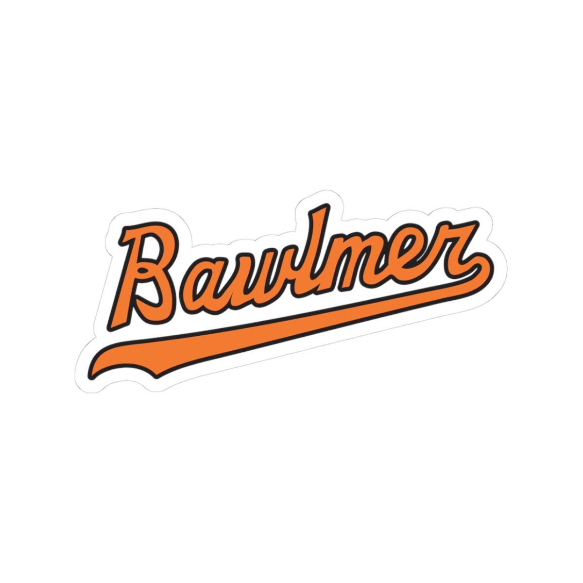 Bawlmer Baseball Sticker | Baltimore Baseball Vinyl Decal - Etsy