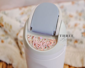 Owala Name Plate, Owala Accessories Freesip Adhesive Custom Water Bottle Topper Tag Personalized, 16/24/32/40oz Water Bottle Tags Kids Lid