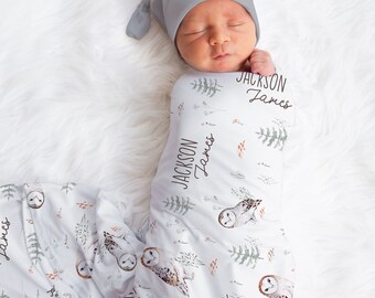 owl swaddle