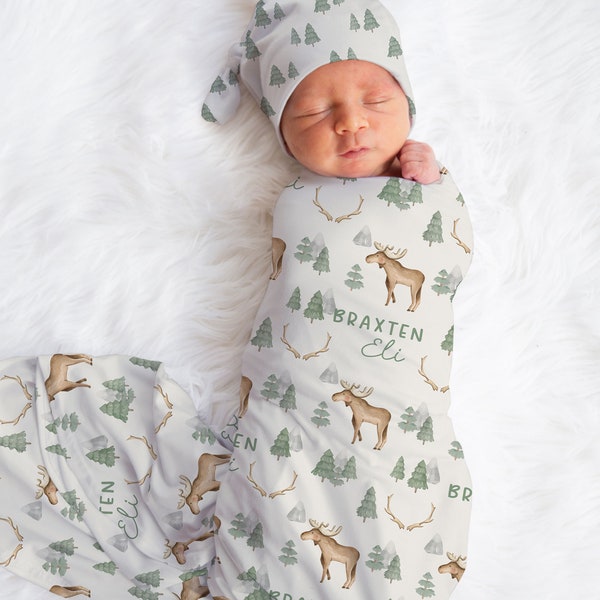 Moose Baby Shower Etsy