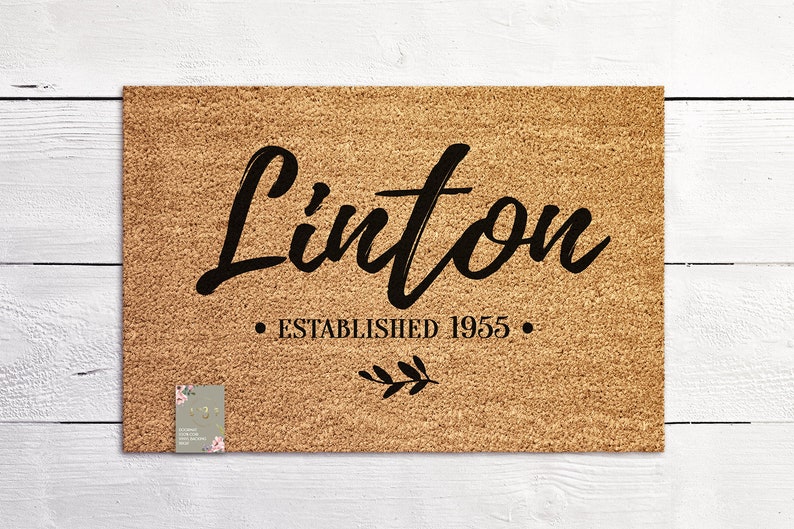 Door Mats Floor Mats Rugs Carpets Personalized Last Name