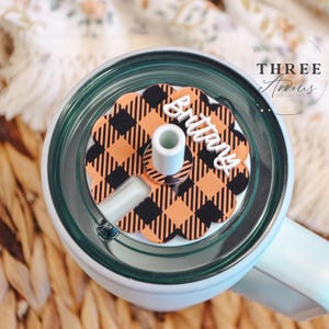 BruMate Name Plate, Halloween Tumbler Topper Tag Personalized, 30/40oz Tumbler Name Tags for Era, Personalized Tumbler Topper for Lid