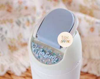 Owala Name Plate, Stethoscope Nurse Theme Owala Accessories, Adhesive Custom Water Bottle Topper Tag Personalized, 16/24/32/40oz