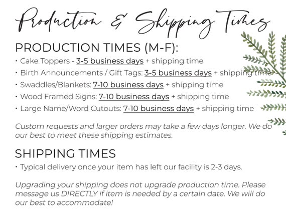 birth announcement tags