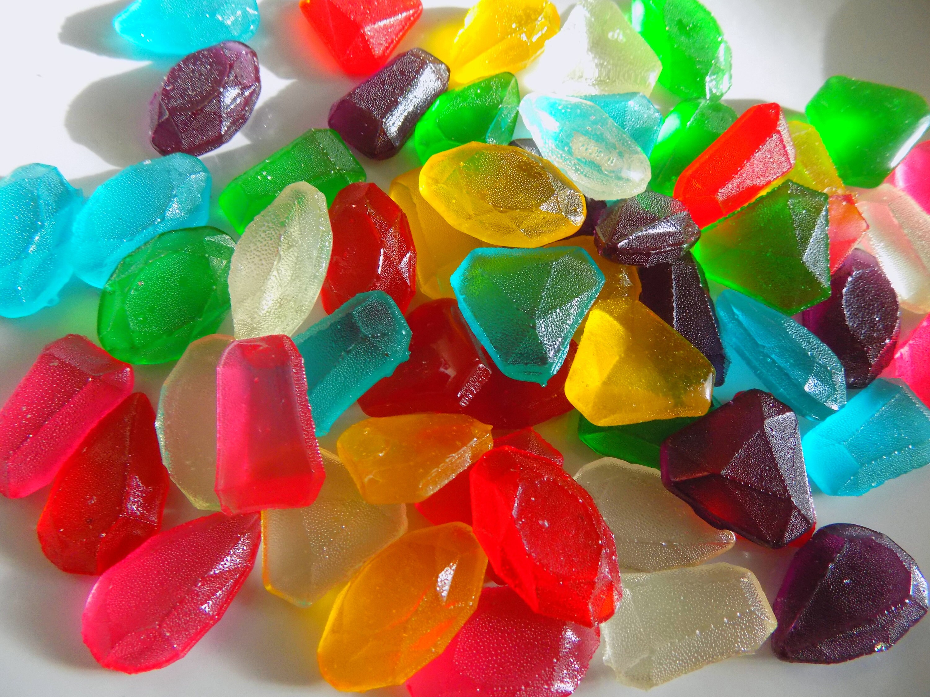 Edible Diamonds different shapes Jewels cake decorations for | Etsy