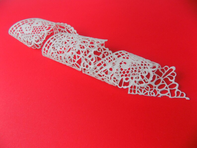 Edible Sugar Lace 02 Birthday Wedding Anniversary cake decoration,shipping from UK