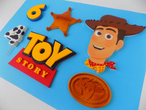 Handmade Edible Toy Story Cake Topper Birthday Decoration Etsy Handmade Edible Toy Story Cake Topper Birthday Decoration Etsy
