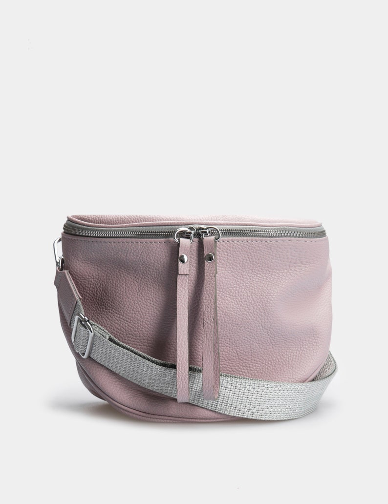 LAVENDER FANNY PACK UNISEX BLACK