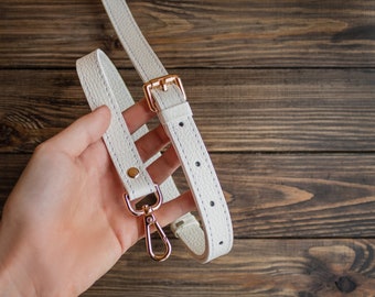 Correa de cuero ajustable para bolso, correa para bolso de mensajero, correa cruzada para equipaje, correa para bolso desmontable multicolor - Accesorios para bolso