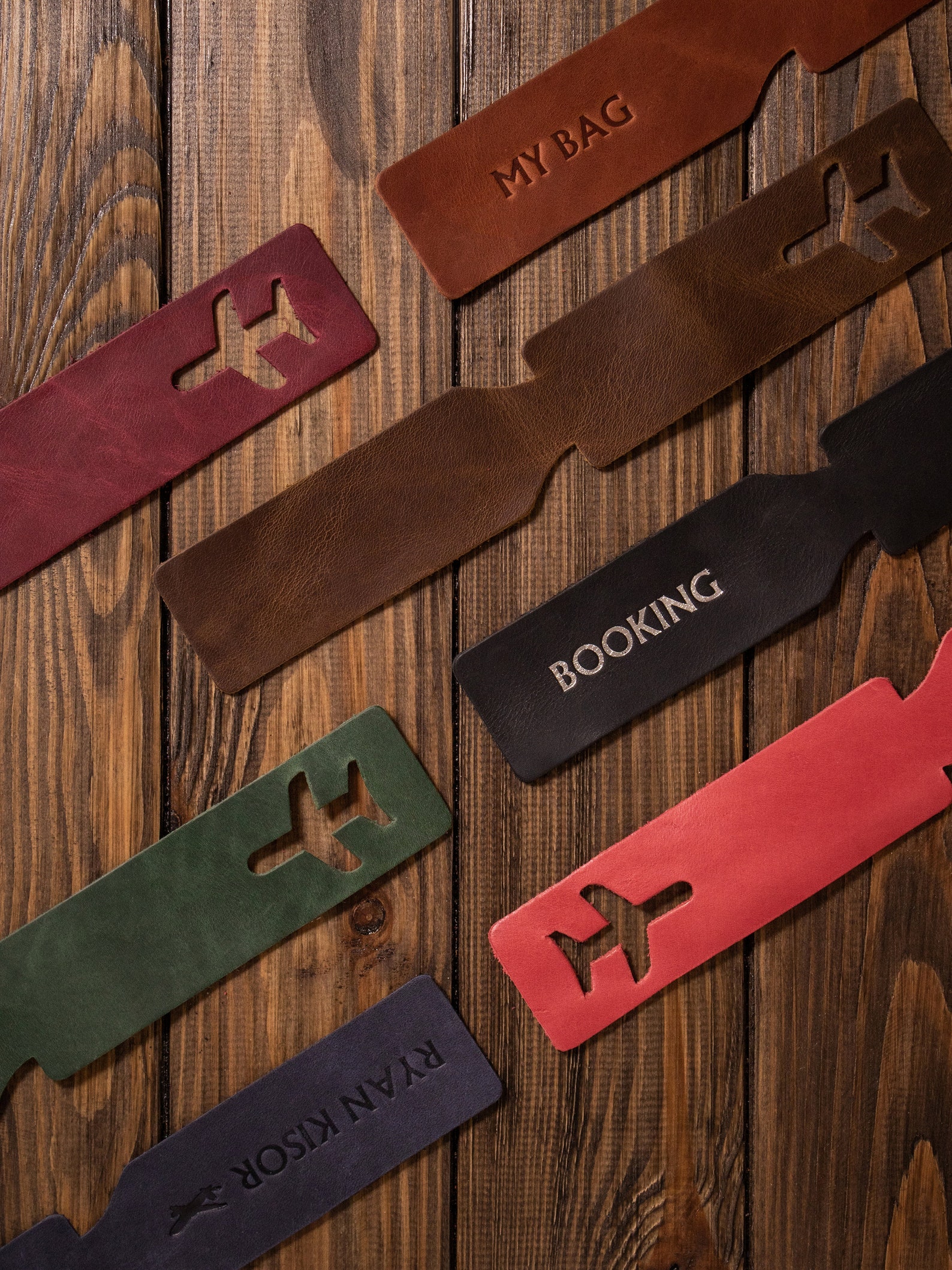 Personalized Leather Luggage Tags Personalized Luggage Tags Etsy