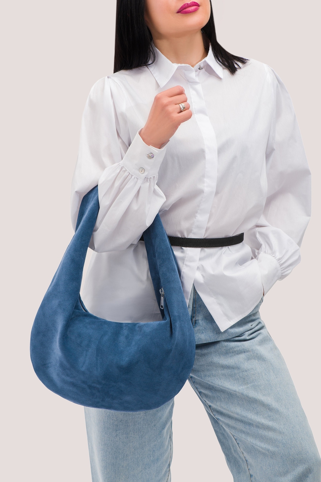 日本未入荷☆Folded Bag Suede_5 colors/autt 116150-1.jpg