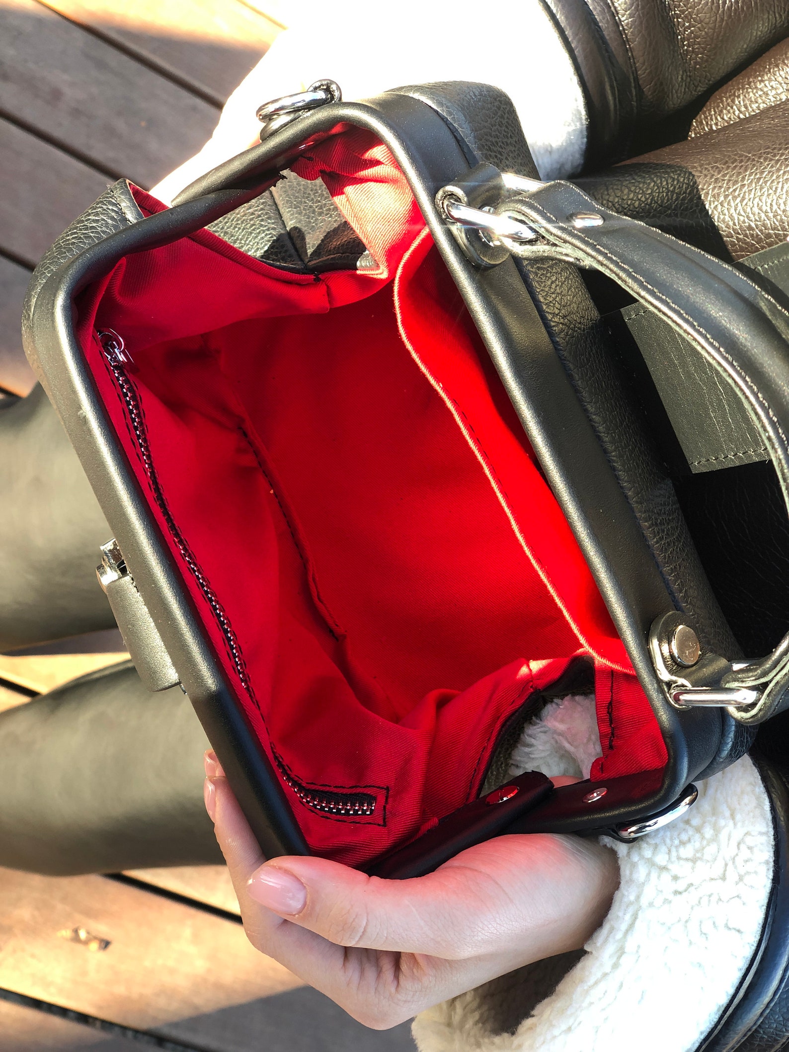 Leather Doctor Briefcase Handmade Leather Doctor Style Bag Etsy