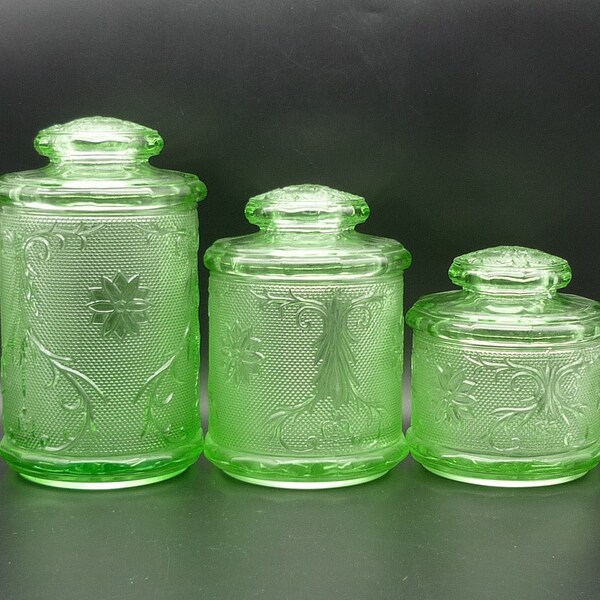 Glass Canisters Etsy