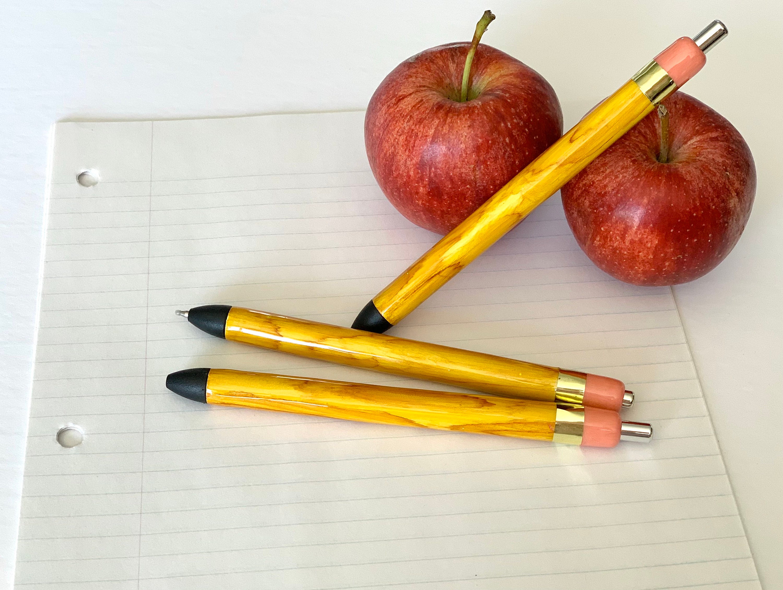 Custom Handpainted wood grain alcohol ink Gel Pens Ink Joy Etsy