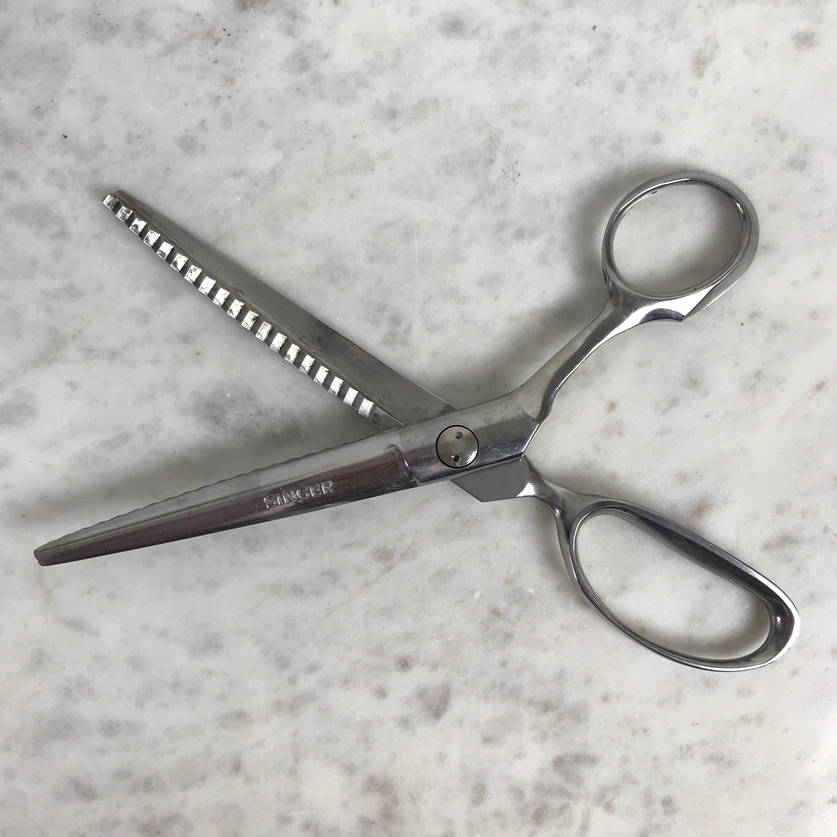 Vintage Singer 109 Pinking Shears / Antique Singer Sewing Etsy
