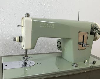 Kenmore Sewing Machine / Sears Kenmore Sewing Machine / Vintage Sewing Machine / Domestic Sewing Machine / Antique Sewing Machine /