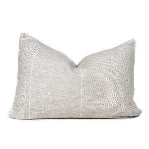 Verona Pillow Cover in Cream | Designer Pillow | Cream Pillow Cover No4081