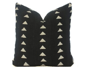 Mudcloth Pillow Cover | Authentic Mudcloth |  No512