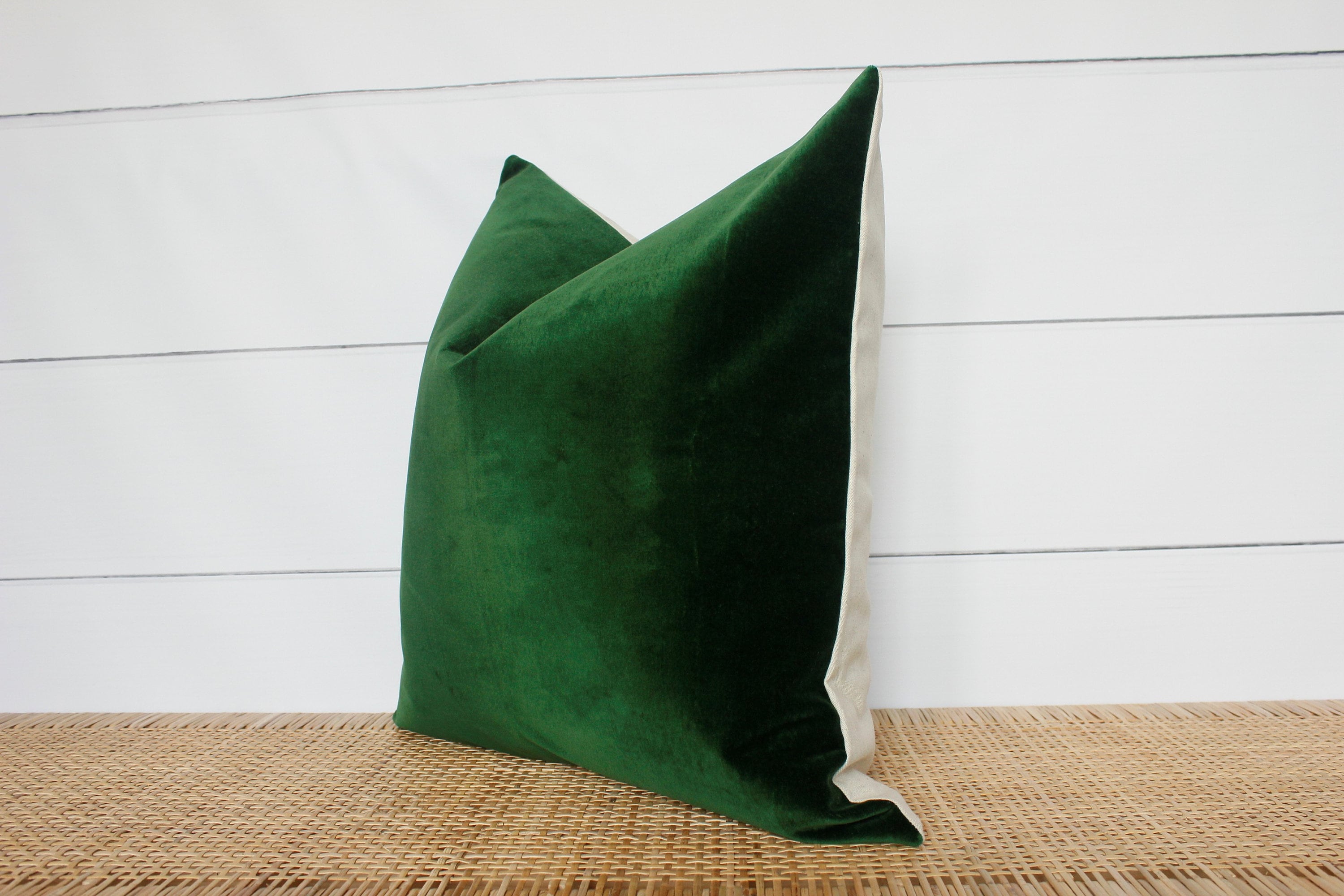 Housse De Coussin Extérieur Imperméable 40x60 Cm - Lin Doux, Double Face Imprimé - Pour Salon, Terrasse, Décoration - 3