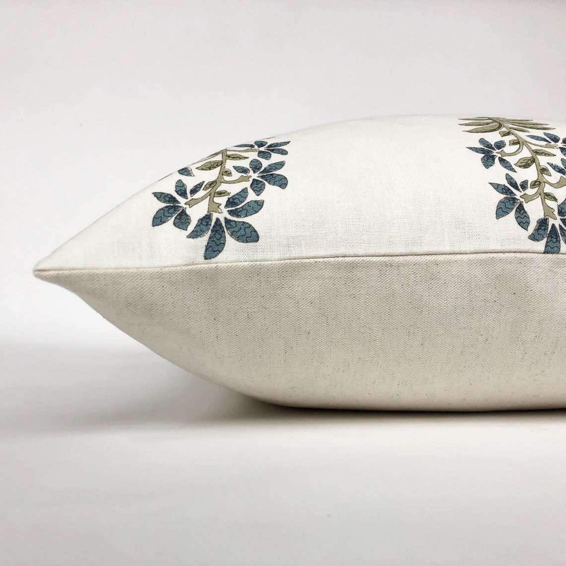 Peter Dunham Udaipur Designer Pillow Cover in Indigo Green Etsy