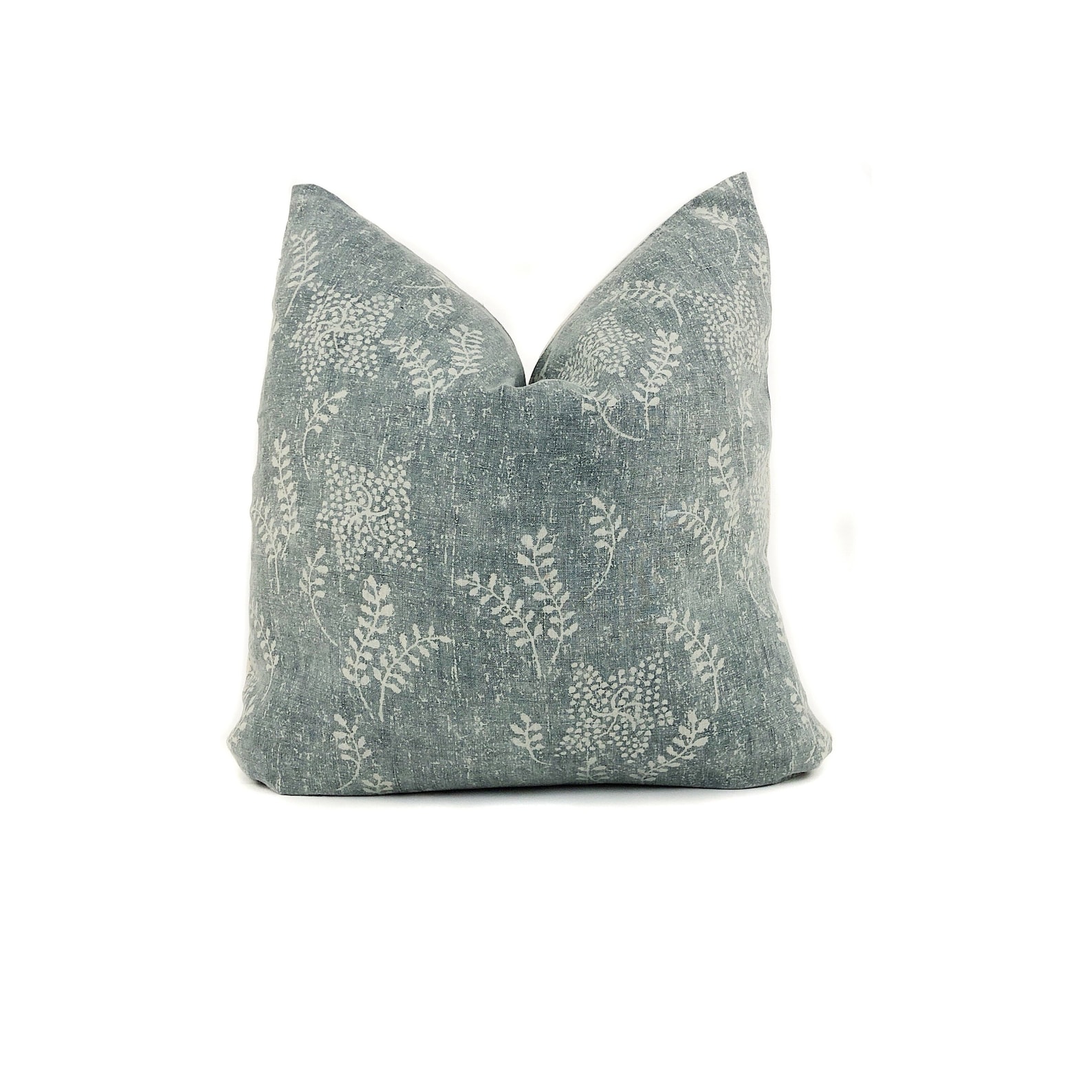 Sage Green Floral Pillow Cover Sage Green Pillow Cover Etsy