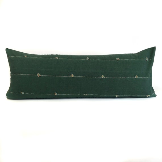Green lumbar pillows shop