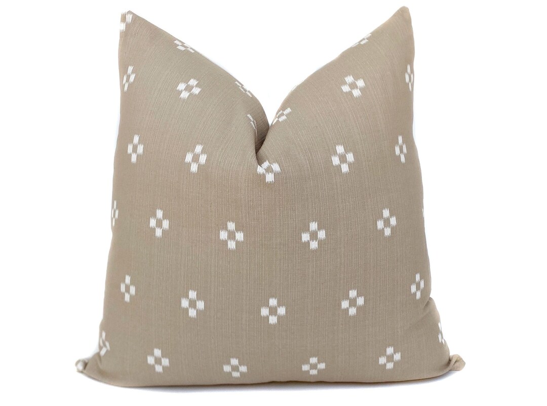Layla Pillow Cover Neutral Pillow California Casual Pillow Sand Throw