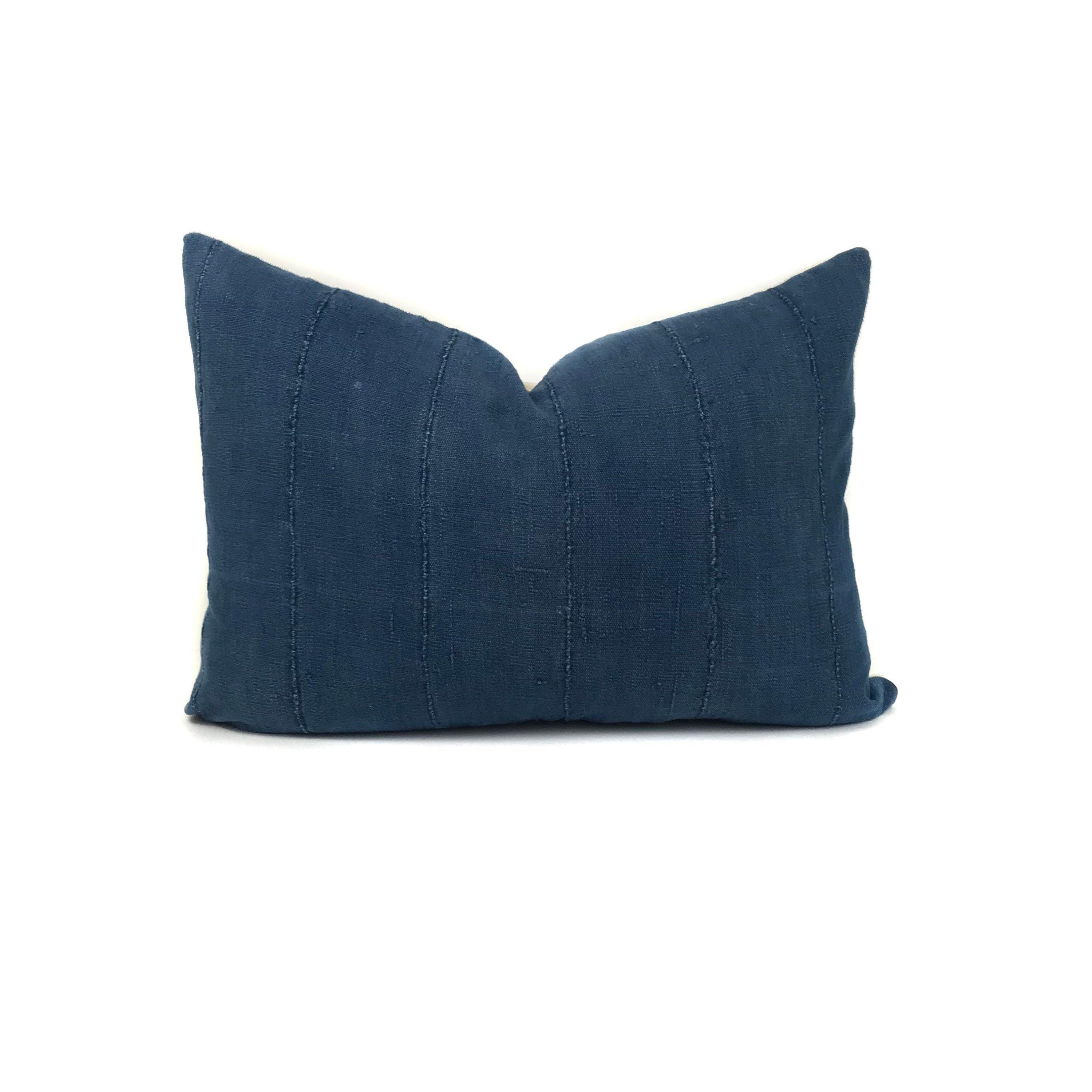 etsy indigo pillows