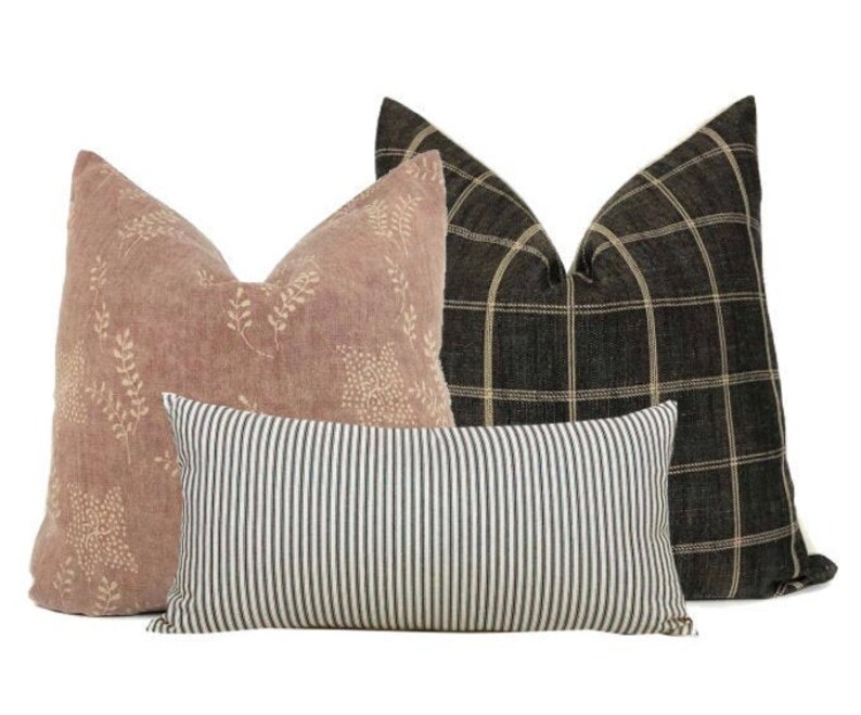 Pillow Combo 2 3 Pillow Covers Throw Pillows Pillow Etsy