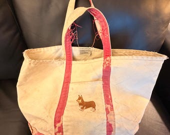 E*s様 90年代　単色タグ　CMFロゴVintage Boat And Tot 90's L.L. Bean 