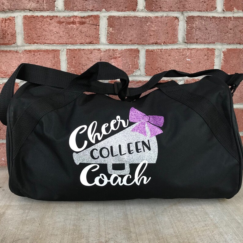 Personalized Cheer Bag / Cheer Duffle Bag / Personalized Cheer Etsy