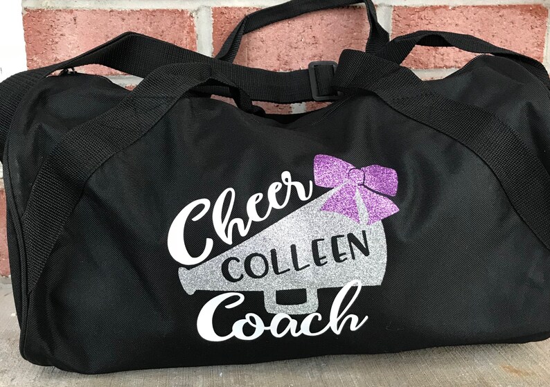 Personalized Cheer Bag / Cheer Duffle Bag / Personalized Cheer Etsy