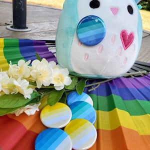 Uranic, Neptunic, & Saturnic Pride Flags 1.25 Inch Accessories - Pins ...