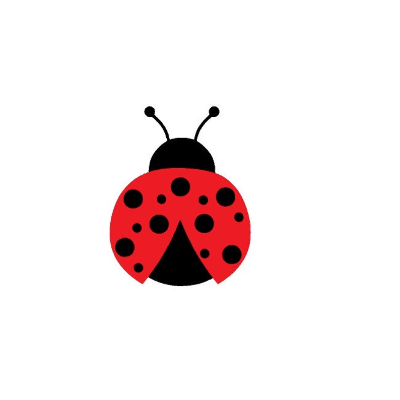 Ladybug Vinyl Decal Waterproof Laptop Tumbler Sticker Bumper Sticker