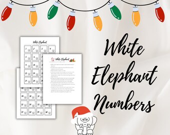 Weißer Elefant Zahlen, Weißer Elefant Geschenke Lustig, Weißer Elefant Einladung, Weißer Elefant Regeln, Weißer Elefant Spiel