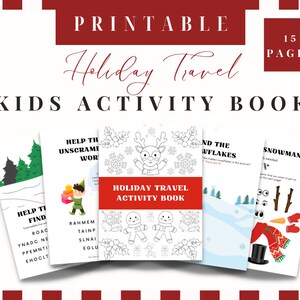 Christmas Activity Book, Christmas Activity Pages For Kids, Christmas Activities, Christmas Activities Printable, Christmas Activity Sheets