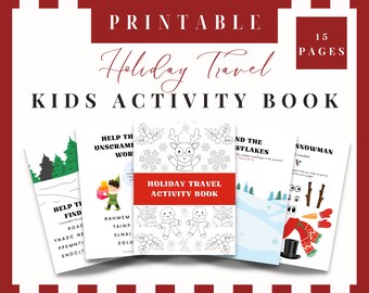 Christmas Activity Book, Christmas Activity Pages For Kids, Christmas Activities, Christmas Activities Printable, Christmas Activity Sheets