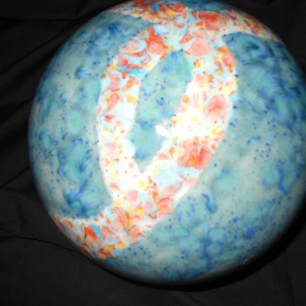 Pink Gazing Ball Etsy