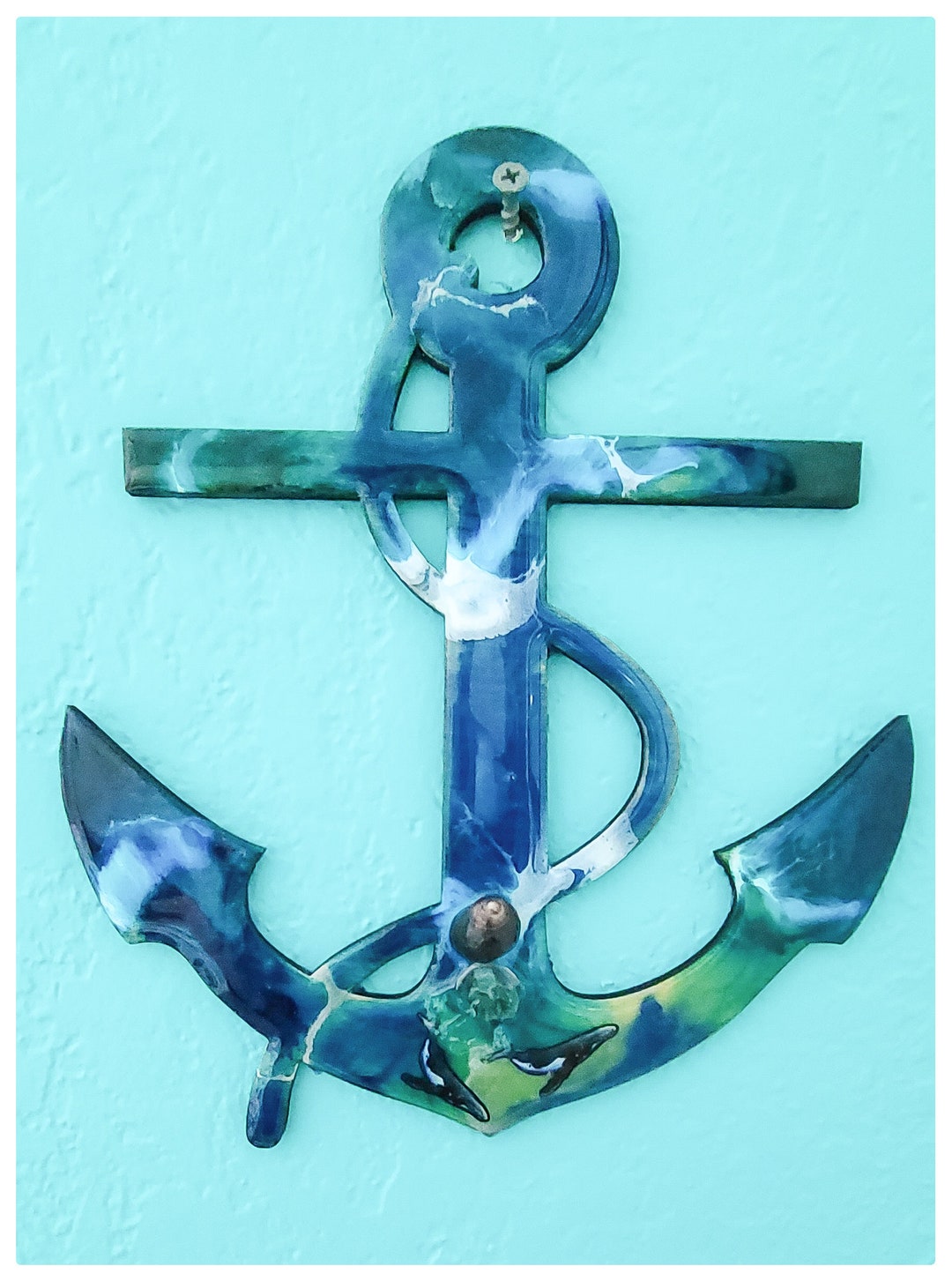 Anchor Boat Anchor Boat Hanging Anchor Wall Hanging Etsy