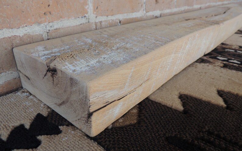 Rustic Mantel 63 X 7 3 8 X 3 Fireplace Barn Etsy
