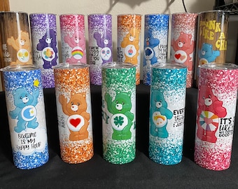20oz. Tumbler, Swear Bear with Straw and Lid, Hot or Cold Drinks, Funny Gifts, Gifts for Friends, Gifts for her, Birthday Gifts, Travel Mug