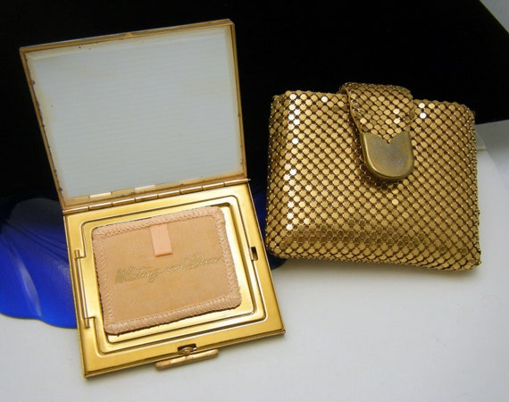 Vintage Whiting & Davis Mother of Pearl Tile Comp… - image 4