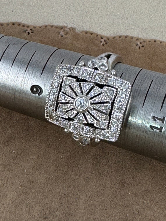 WW2 German Soldier Silver Initial (B. G.) Ring - Hallmarked