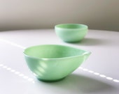 Fire King Jadeite Teardrop Bowl