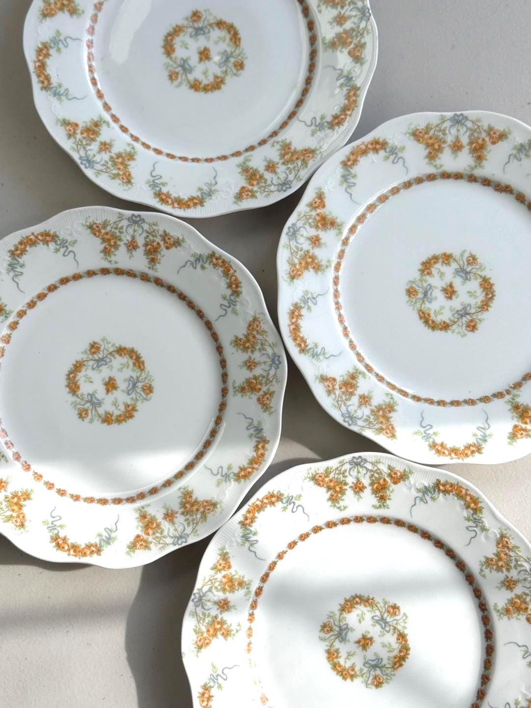 MEISSEN - ☆御専用　J.Pouyat プーヤ　リモージュ／金彩 手描きプレート ２枚 J. Pouyat Limoges - Etsy