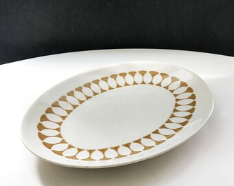 Retro Oval Serving Platter