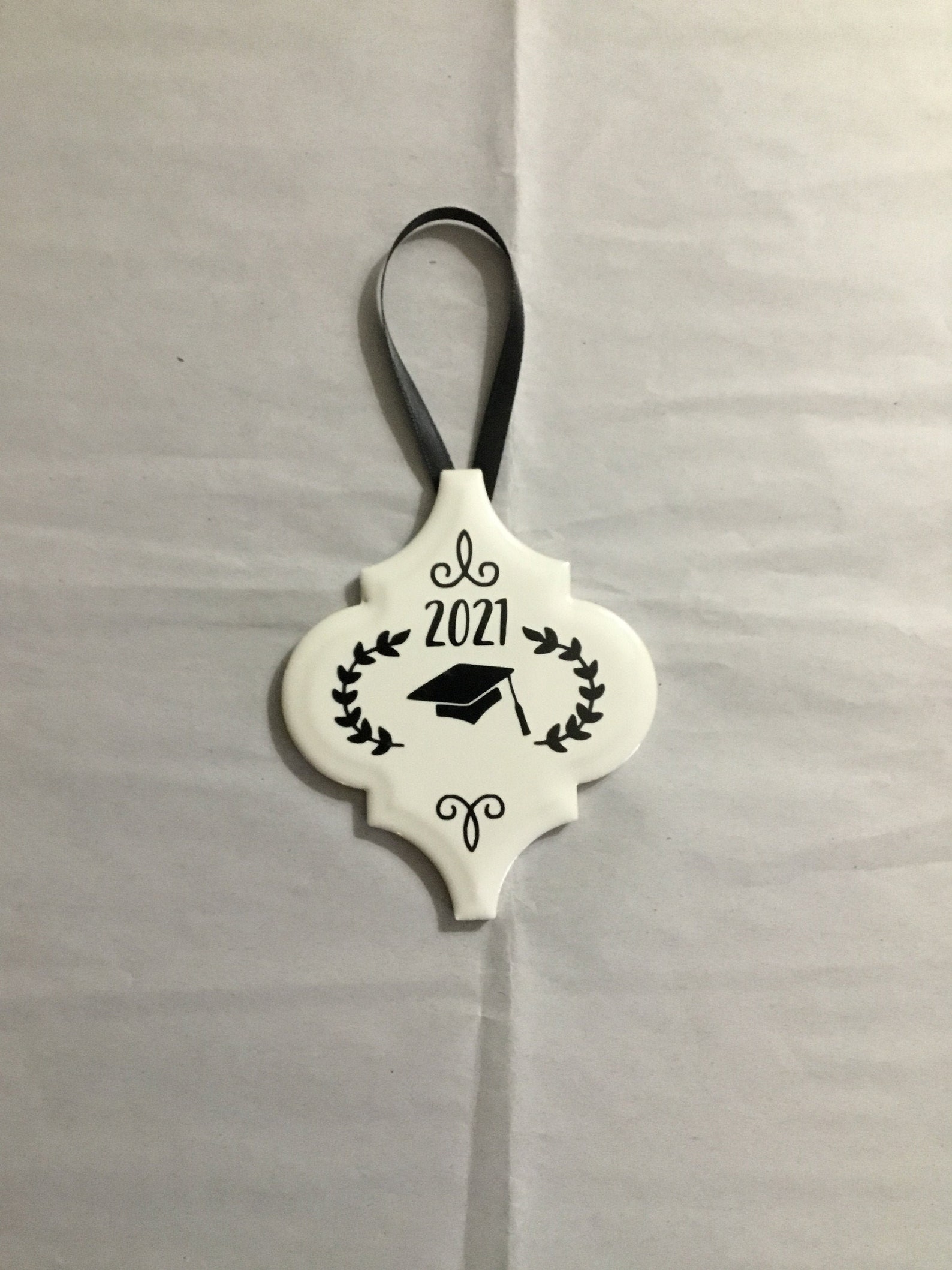 Personalized Graduate Ceramic Ornament Graduation Gift Etsy