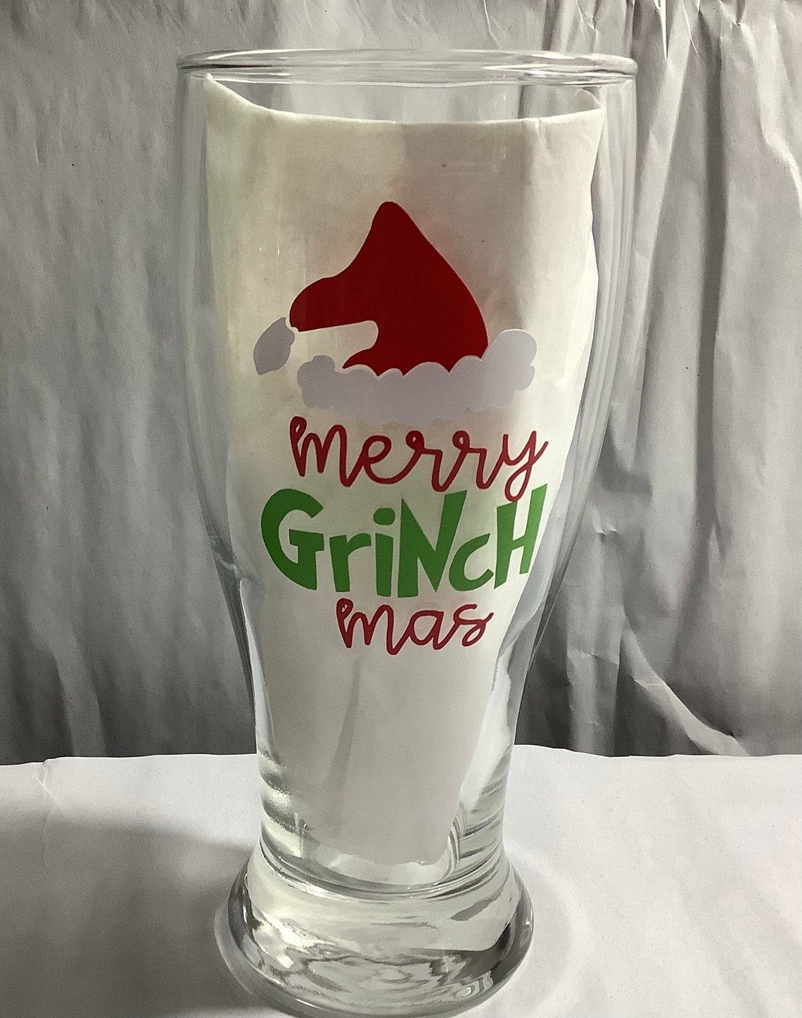 Christmas Drinkware Christmas Wine Glass Christmas Hosting Etsy